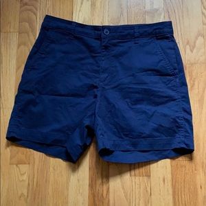 Navy blue shorts